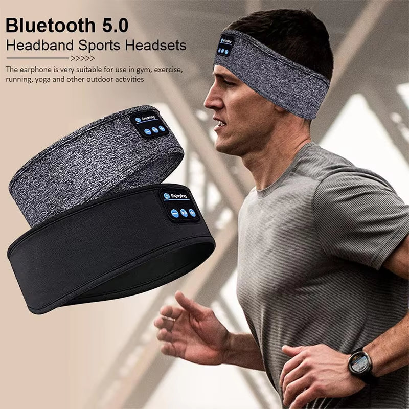 Wireless Bluetooth Headset Sleep Headband – 5.0 Sports Earbuds & Eye Mask Earphones
