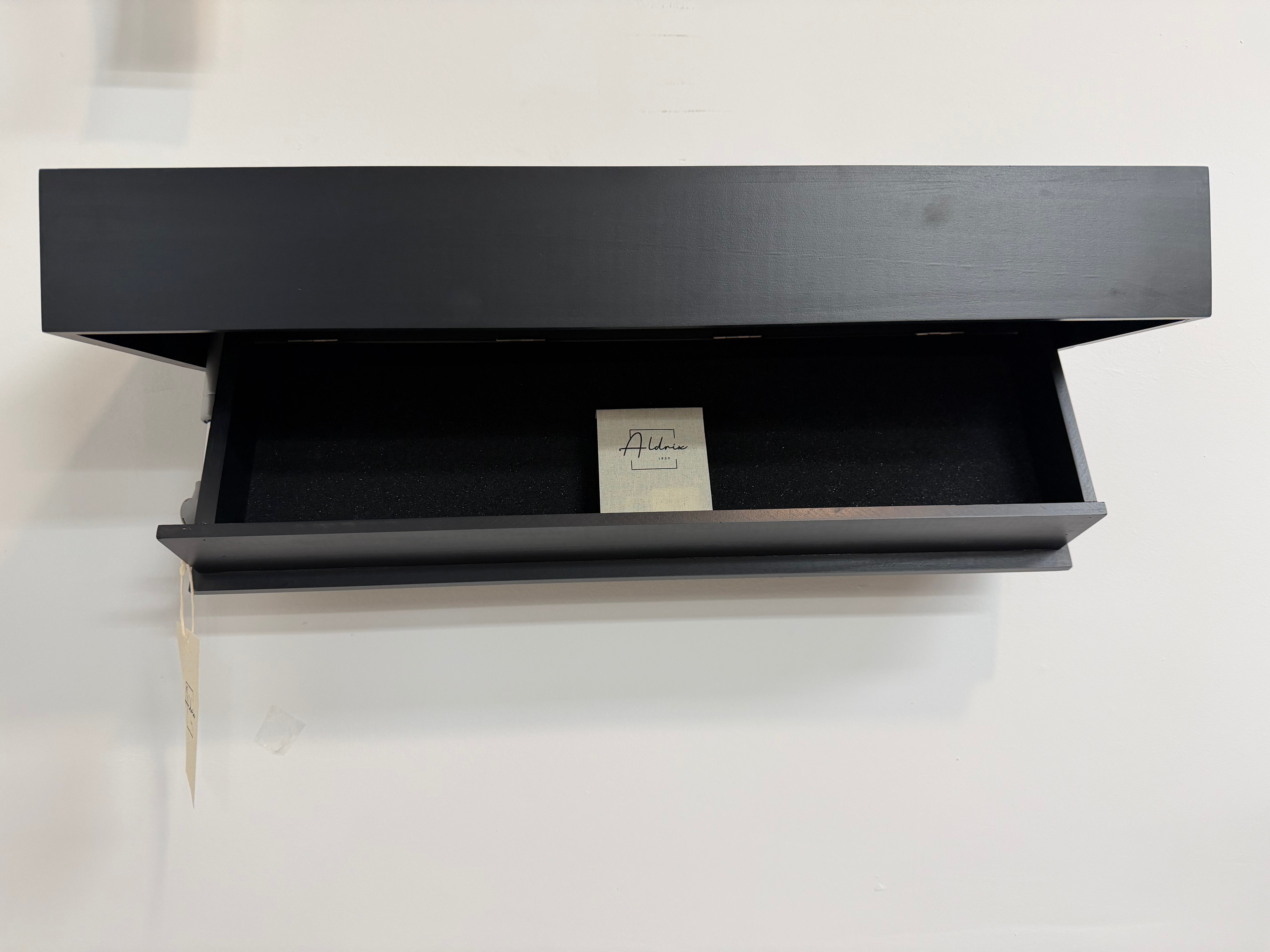 Aldrix Biometric Hidden Compartment Shelf / Fingerprint & Keycard Secure Storage