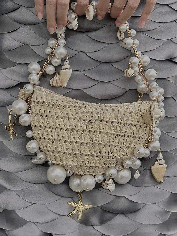 Ariel Pearl Aldrix  Designer Handbag