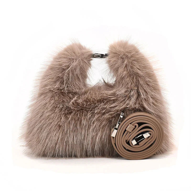 Winter Fashion Fur Women's Hand bag