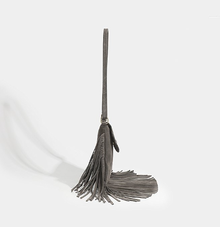 Lila Fringe Elegance Crossbody