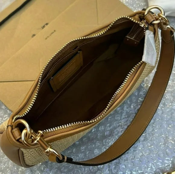 © Teri 2way Straw Handbag