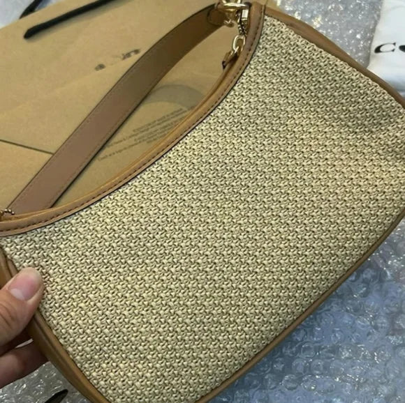 © Teri 2way Straw Handbag